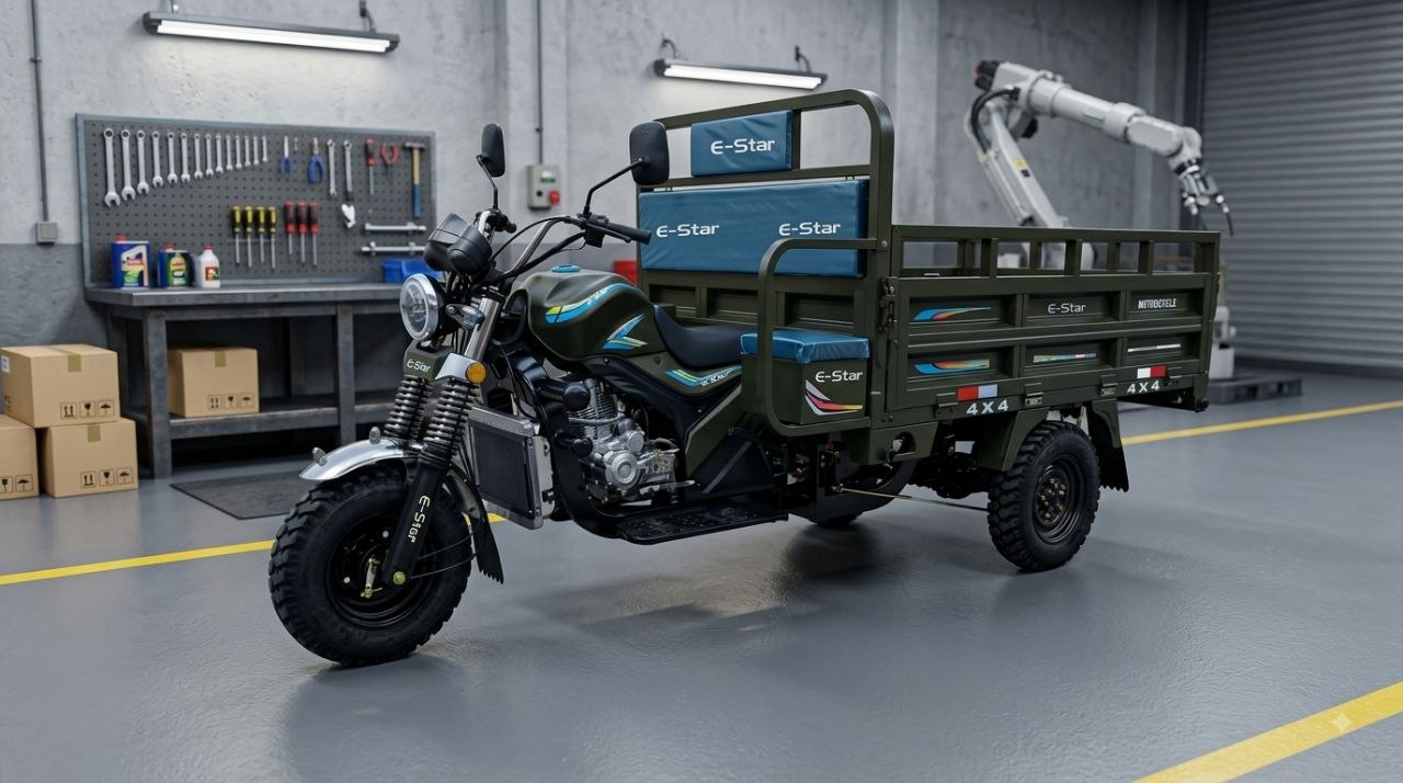 Marwa Transport E1 - Tricycle électrique